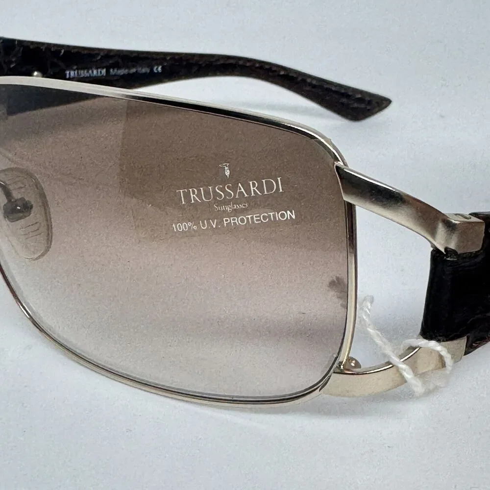 TRUSSARDI by Visibilia Te‎ 21192 Men’s Brown Sunglasses Brown Lens H1331